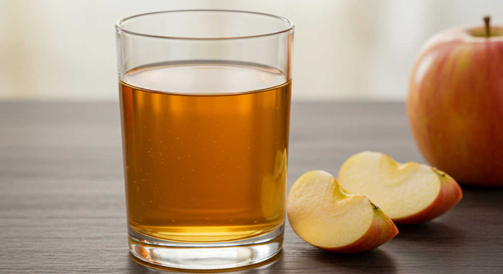 Les bienfaits du jus de pomme bio